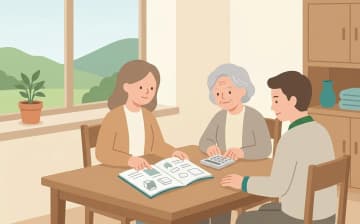 福祉用具購入費用を見積もる考え方を表すイラスト