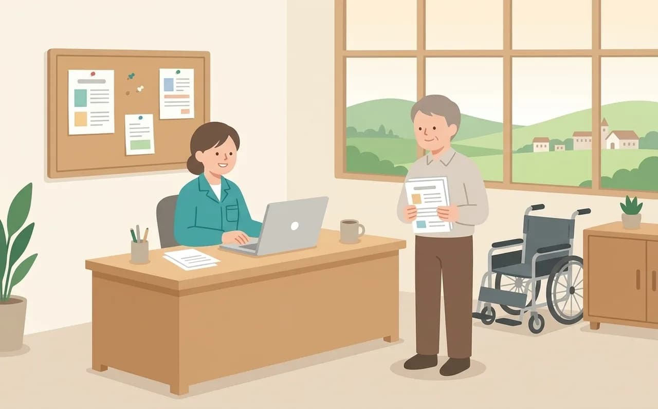 掲載登録を申請するのイメージイラスト