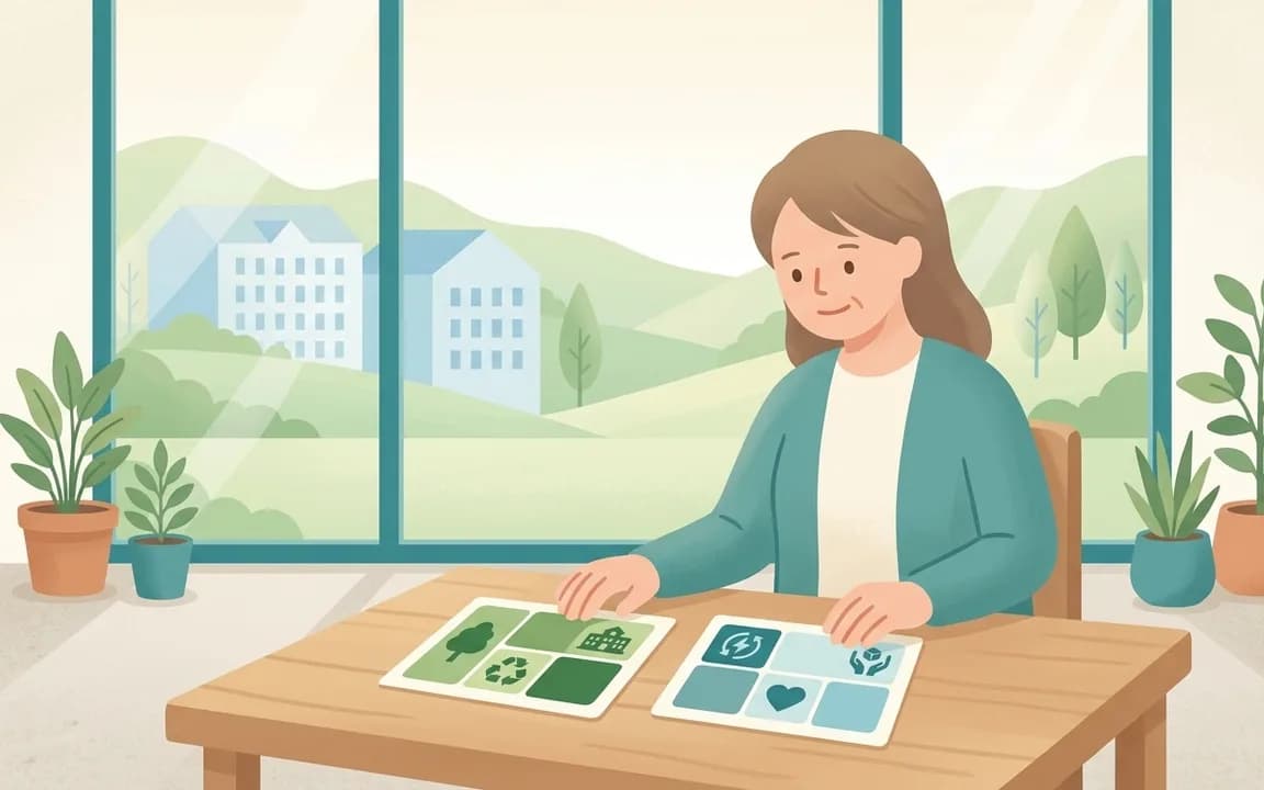 営業エリアと指定を確認のイメージイラスト